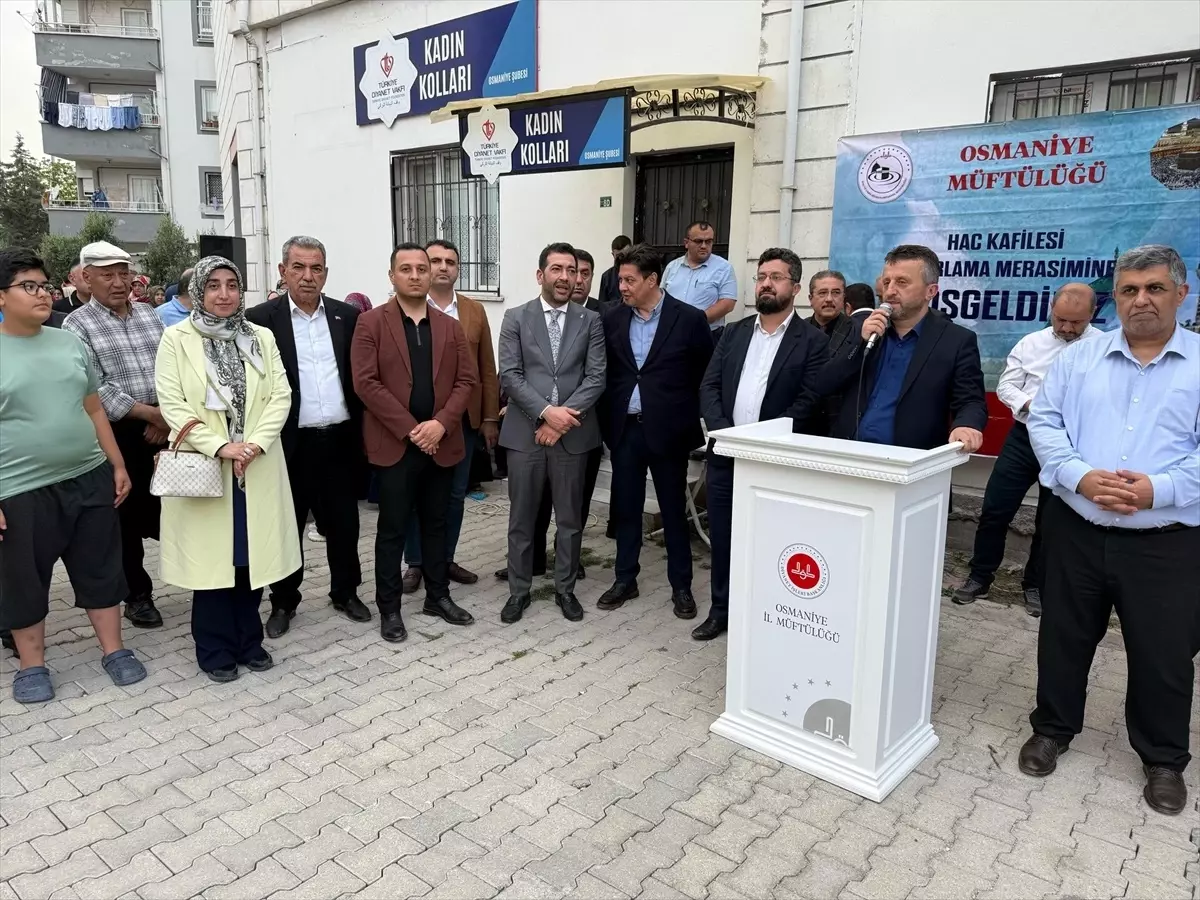 Osmaniye'den 190 Hacı Adayı Uğurlandı