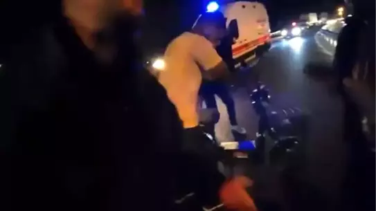 Avcılar'da Motosiklet Kazası