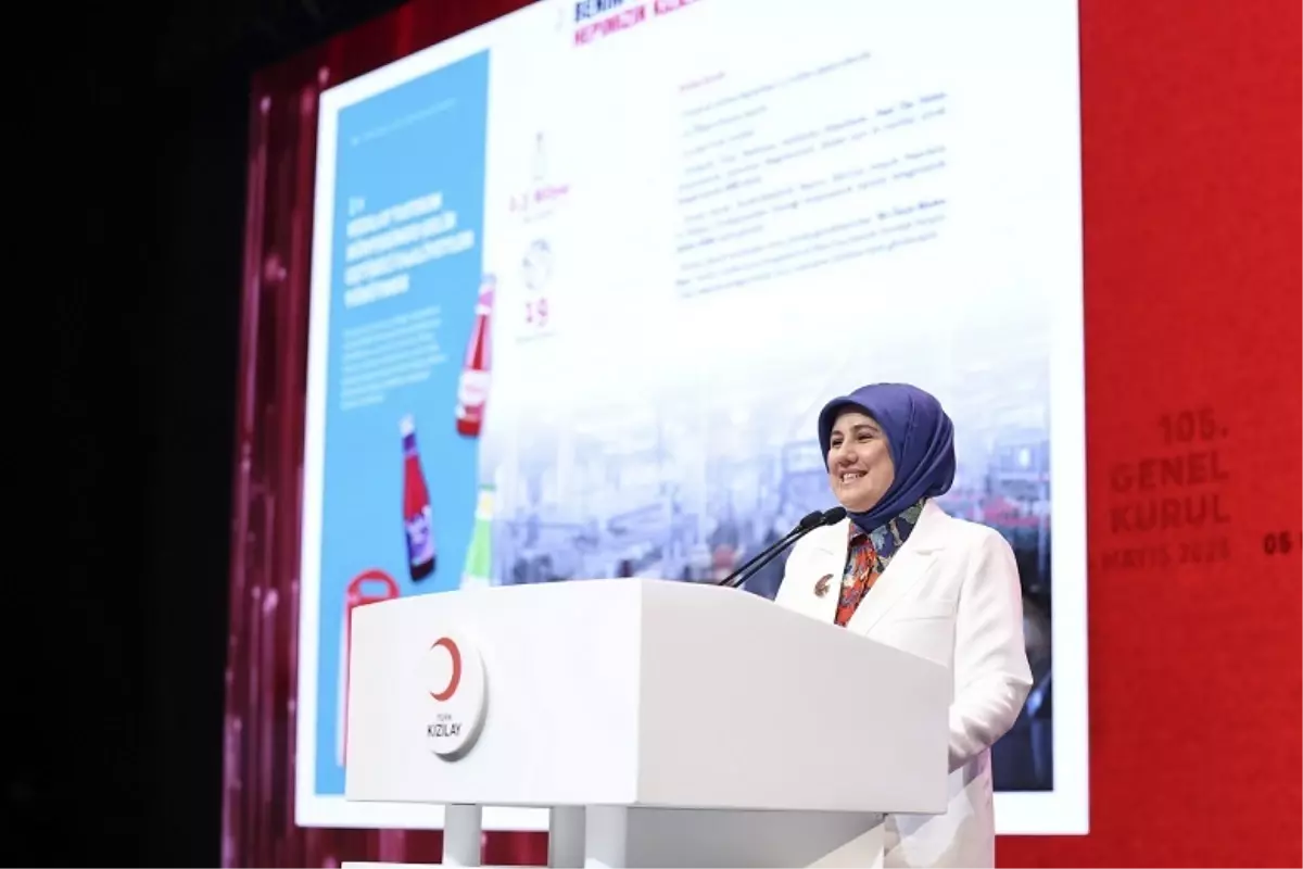Türk Kızılay'ın 105. Genel Kurulu yapıldı, Prof. Dr. Fatma Meriç Yılmaz yeniden Genel Başkan seçildi