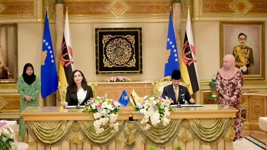 Kosova ve Brunei Vizesiz Seyahat Anlaşması İmzaladı