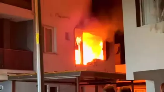 Aydın'da Doğal Gaz Patlaması: 1 Yaralı