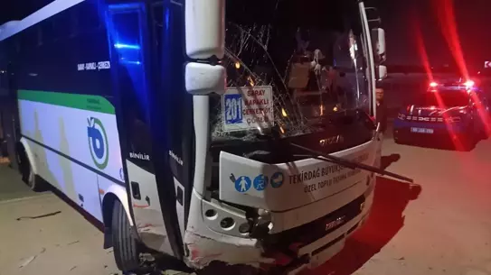 Çerkezköy'de trafik kazasında bir ölü