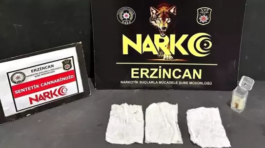 Erzincan'da Uyuşturucu Operasyonu