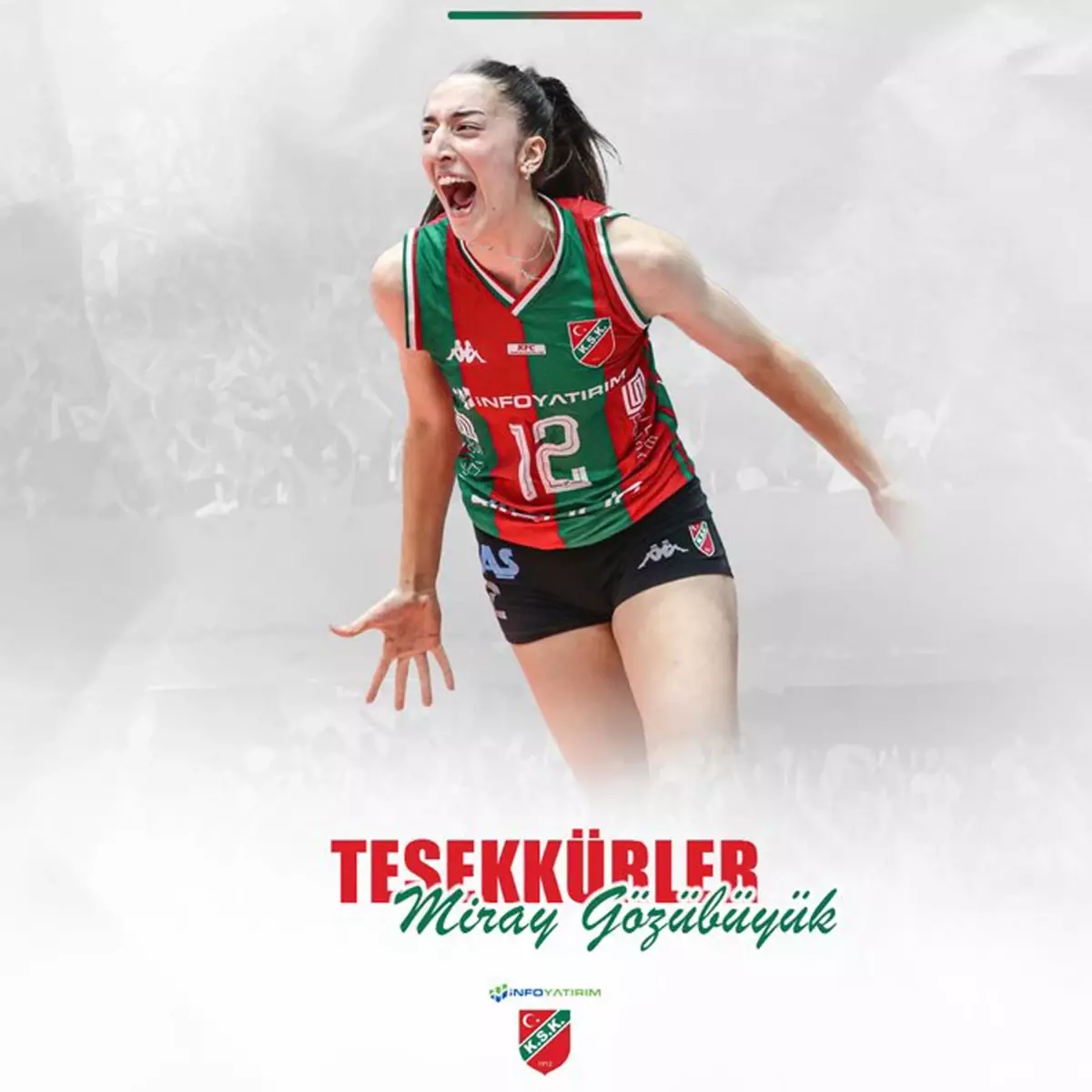 Karşıyaka'da 6. Ayrılık: Miray Gözübüyük