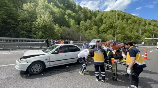 Bolu Dağı Tüneli'nde Kaza: 3 Yaralı