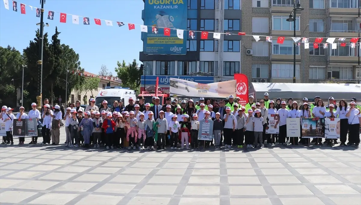 Burdur'da Trafik Güvenliği Etkinliği
