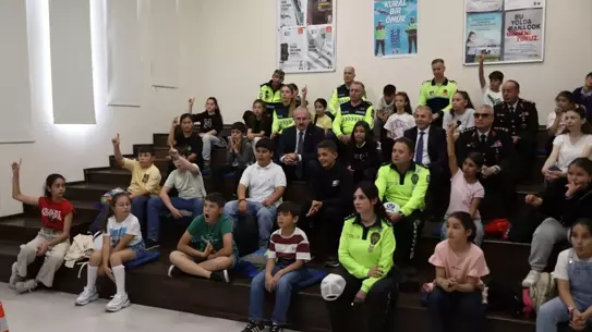Trafik Haftası'nda Öğrencilere Eğitim