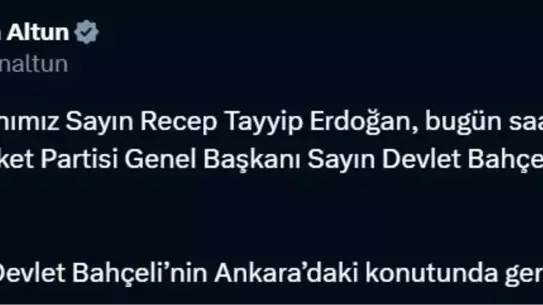 Cumhurbaşkanı Erdoğan, MHP lideri Bahçeli'yi ziyaret edecek