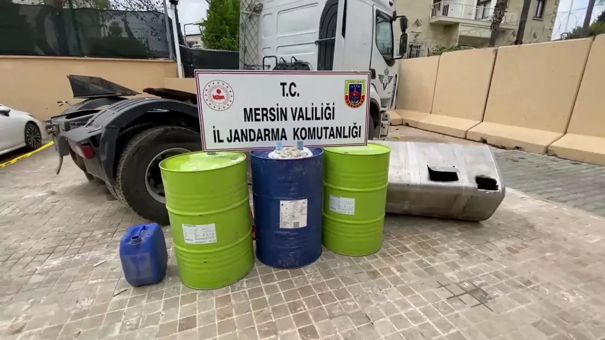 Mersin'de Büyük Uyuşturucu Operasyonu