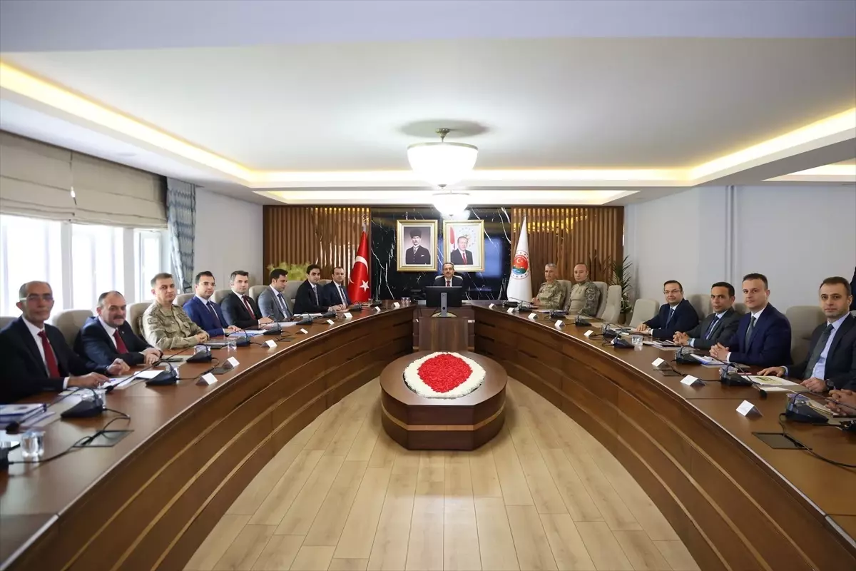 Şırnak'ta Güvenlik Toplantısı
