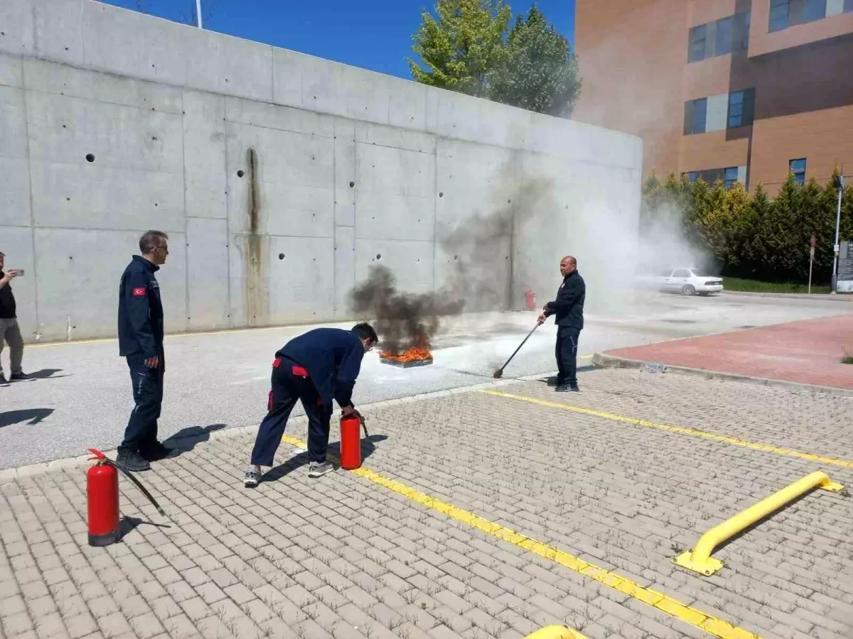 Eskişehir'de Nefes Kesen Tatbikat