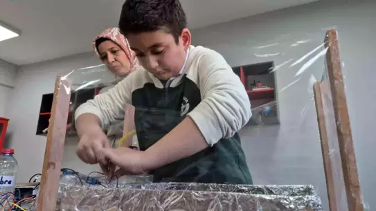 11 Yaşındaki Gençten Çevre Dostu Proje