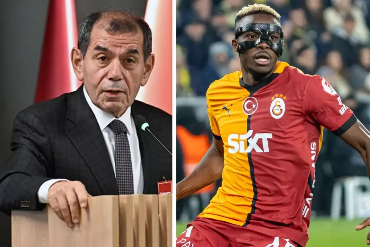 "Victor Osimhen'in bonservisi Alınacak mı?" sorusuna Dursun Özbek'ten net yanıt