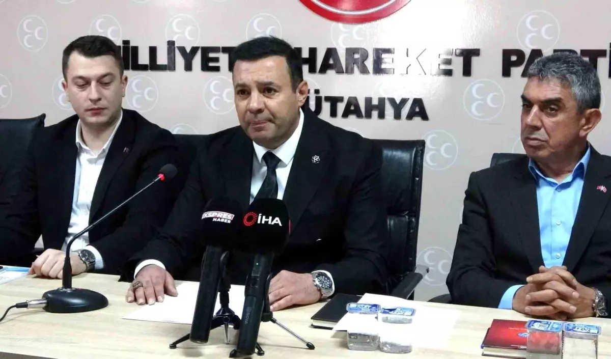 MHP Kütahya İl Başkanı'ndan CHP'li Başkan Eyüp Kahveci'ye Sert Eleştiriler