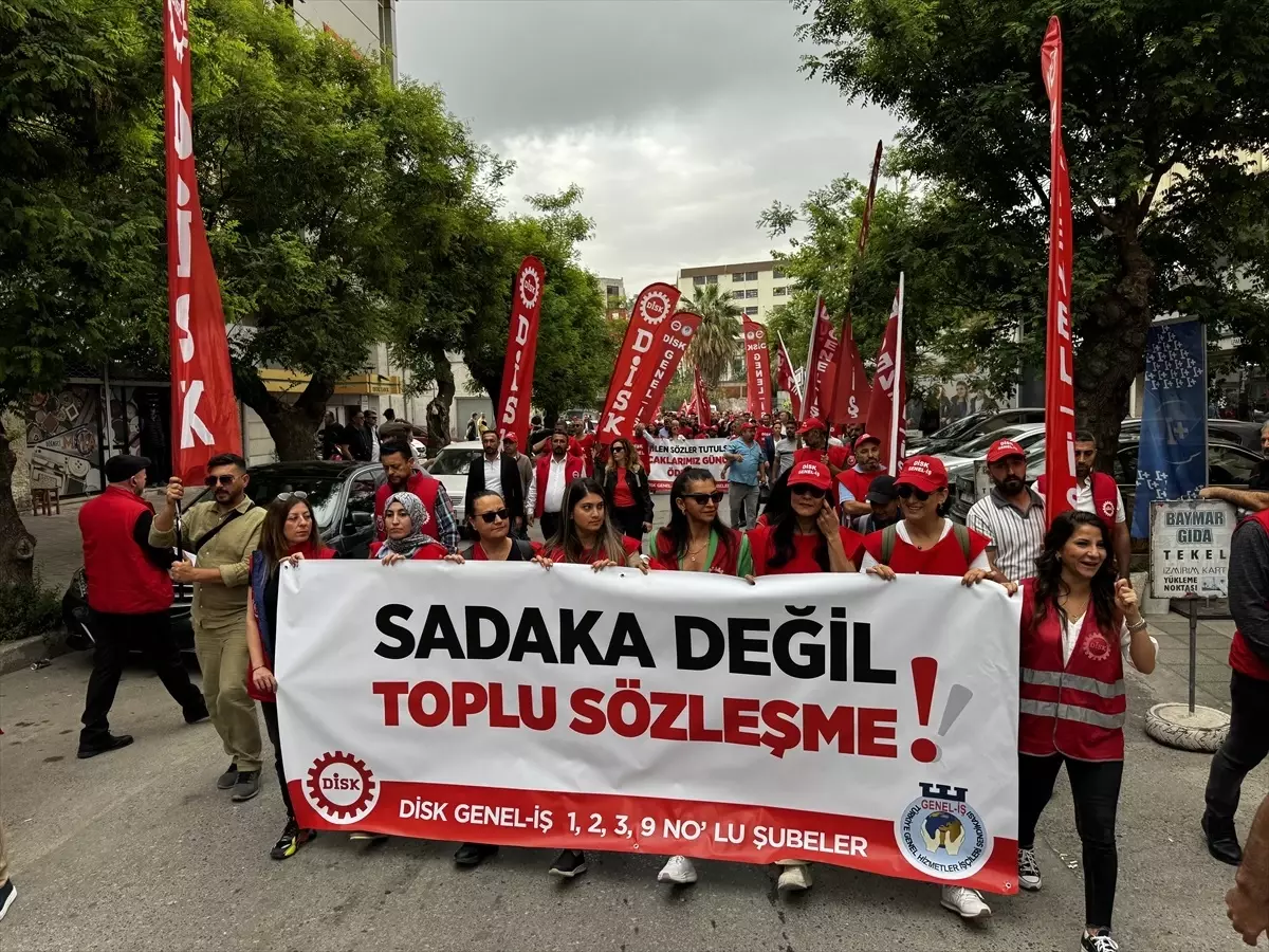 İzmir'de Grev Başladı