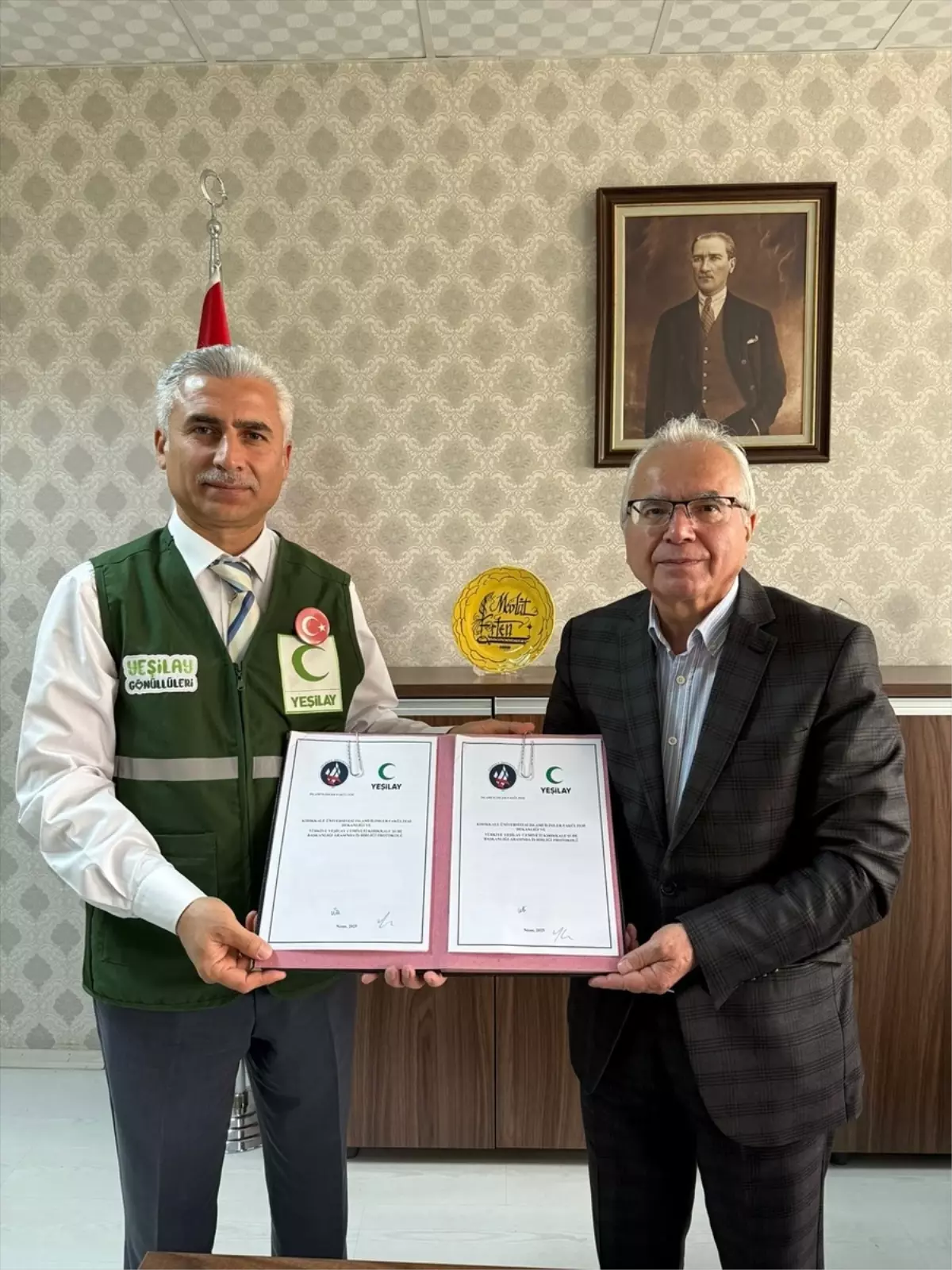 Yeşilay ve KKÜ'den İşbirliği Protokolü