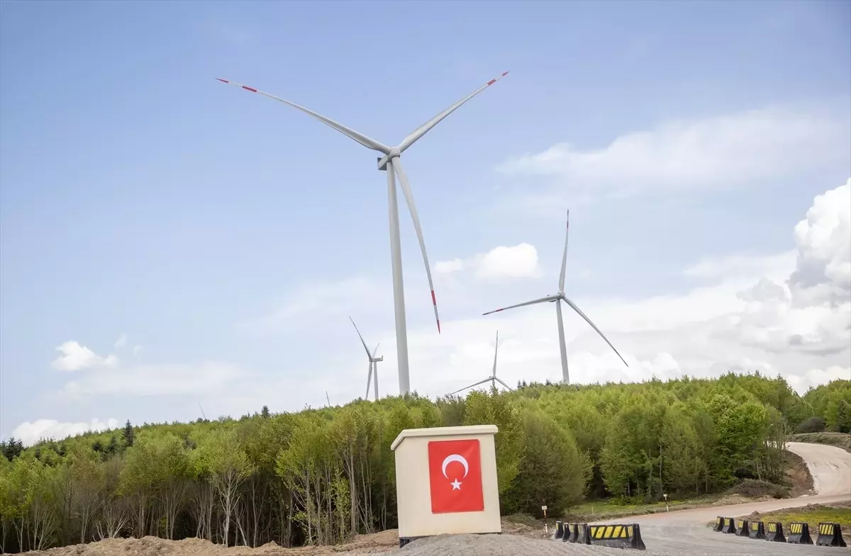Sakarya'da Eksim Rüzgar Enerji Santrali açıldı