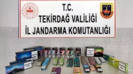 Çorlu'da Kaçak Sigara Operasyonu