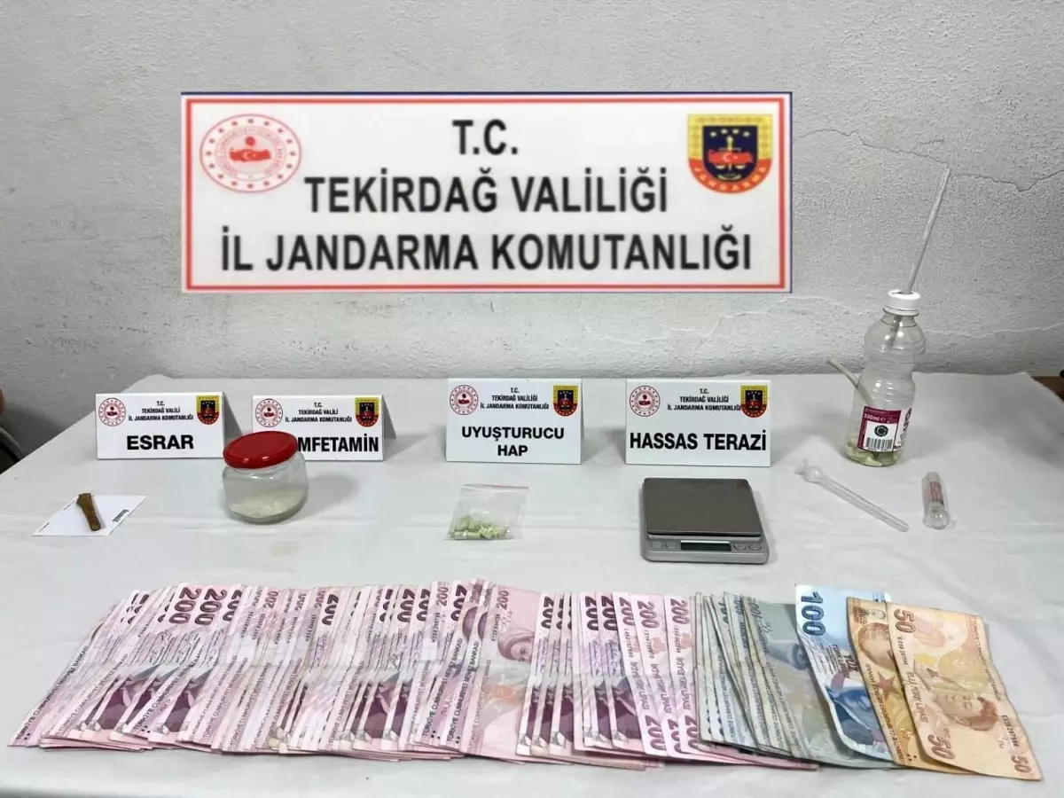Tekirdağ'da Uyuşturucu Operasyonu