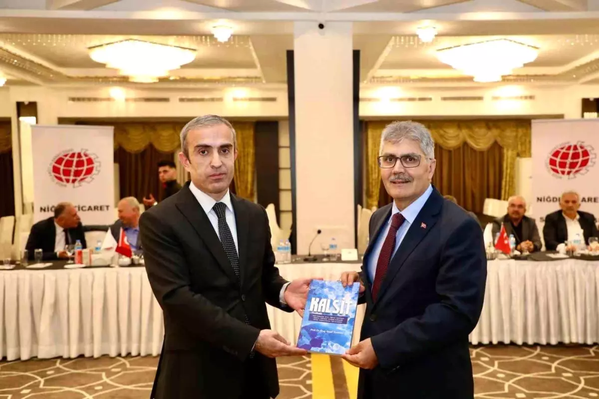 Niğde'de Kalsit Sektörü Toplantısı