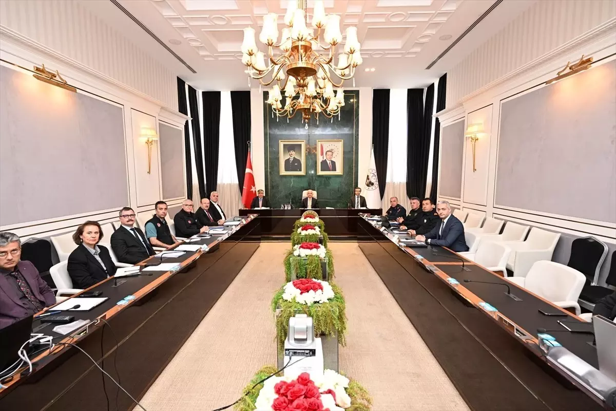 Yangından Korunma Toplantısı Kırklareli'nde
