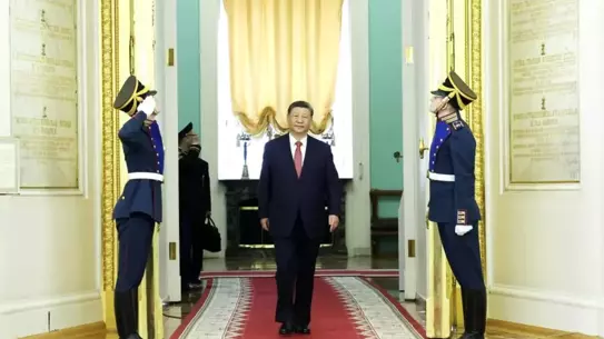 Xi Jinping Moskova'da Putin ile Bir Araya Geldi