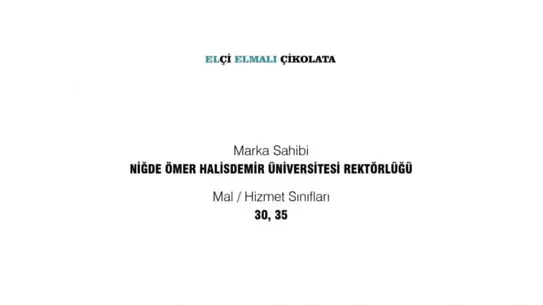 Niğde'de Yeni Çikolata Markası Tescillendi