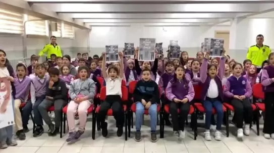 Trafik Haftası'nda Öğrencilere Bilinçlendirme