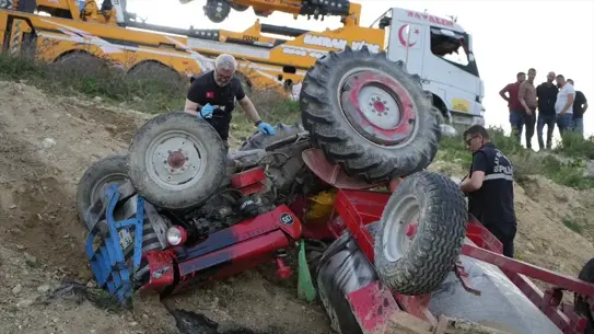 Burdur'da Traktör Kazası: 1 Ölü