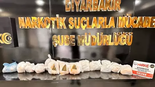 Diyarbakır'da Narkotik Operasyonları