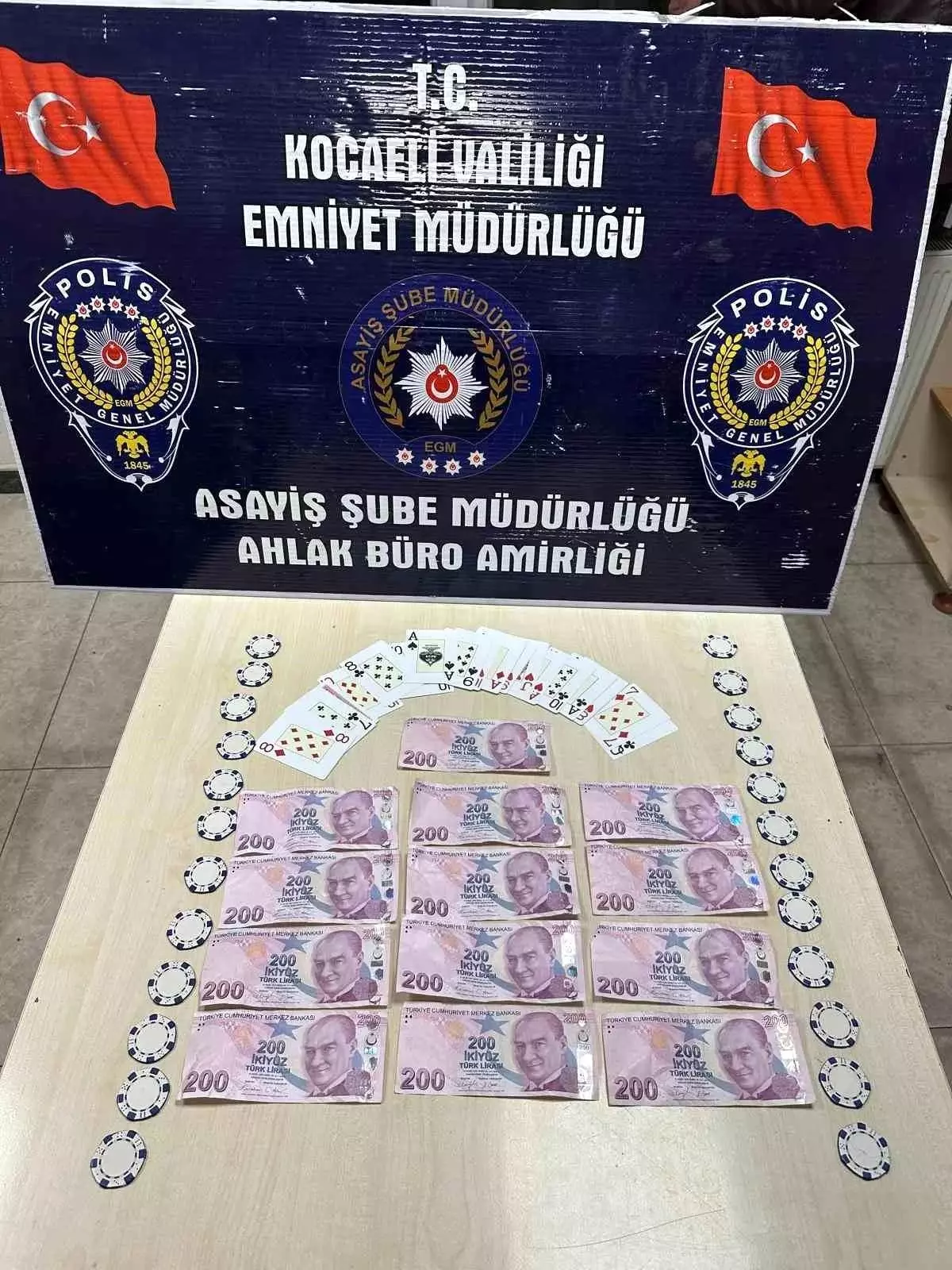 Kocaeli'de Kumar Denetimi: 3 Kişiye Cezası