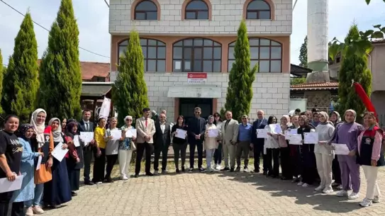 Çaycuma'da Seracılık Kursu Belgeleri Verildi