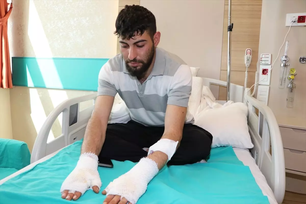 Otomobil Hararet Yaptı, Teknisyen Yandı