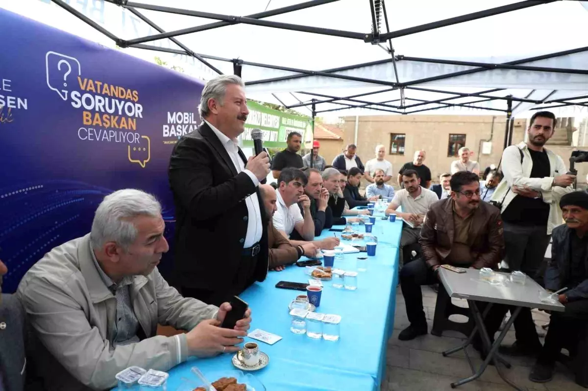 Melikgazi Belediye Başkanı Palancıoğlu, Subaşı Mahallesi'nde Vatandaşlarla Buluştu