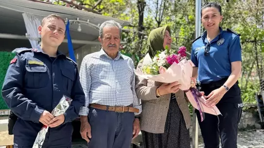 Ağın'da "Anneler Günü" dolayısıyla şehit annesi ziyaret edildi