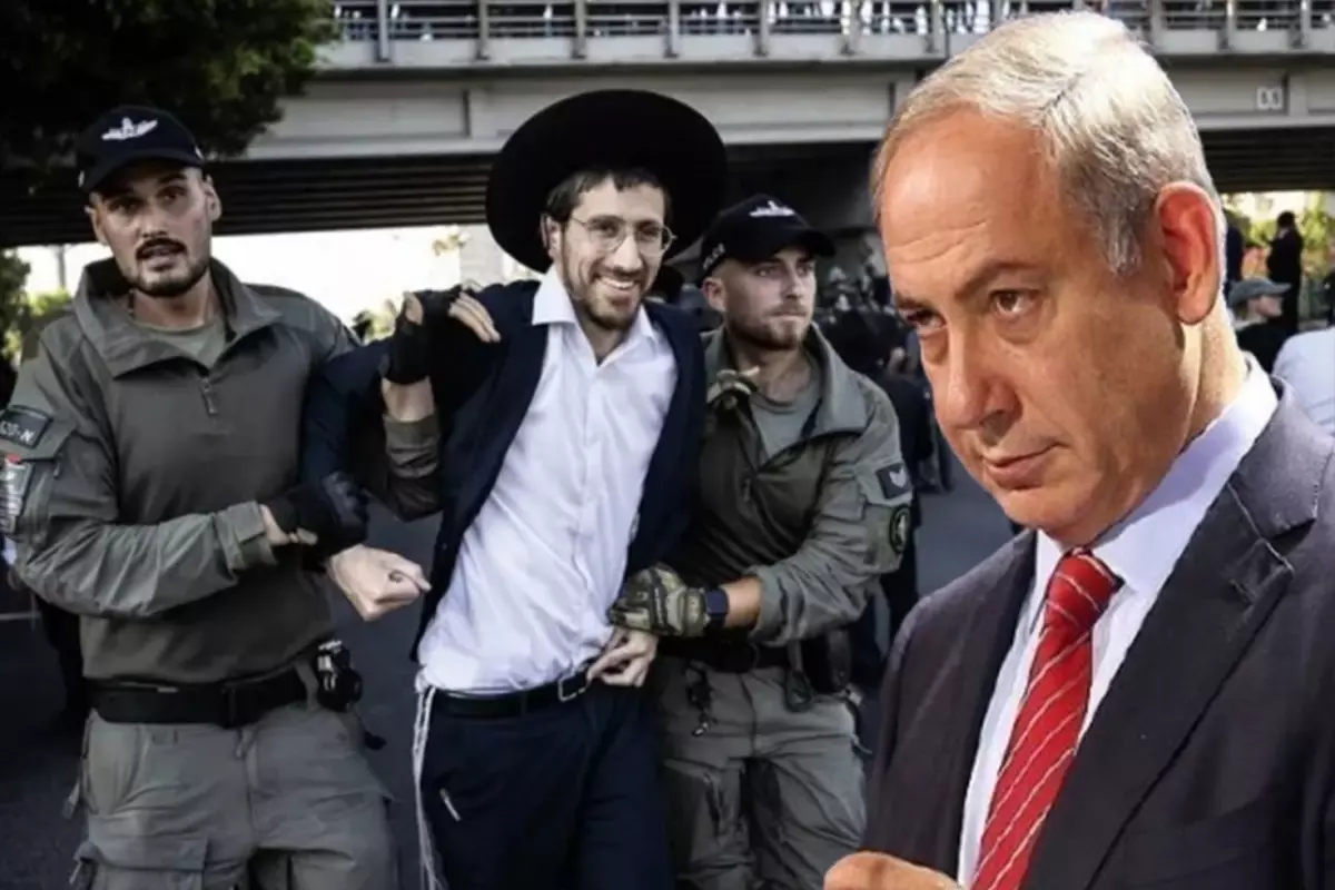 Netanyahu'dan Haredilere Askerlik Yaptırımı