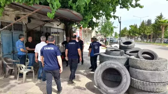 Kahta Belediyesi Kaldırım İşgallerine Karşı Denetimlerini Sürdürüyor
