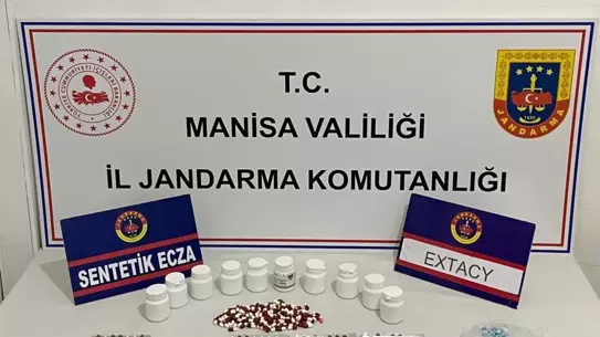 Manisa'da Uyuşturucu Operasyonu: 1216 Hap Ele Geçirildi