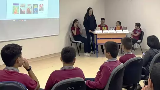 Keban'da Kütüphane Paneli