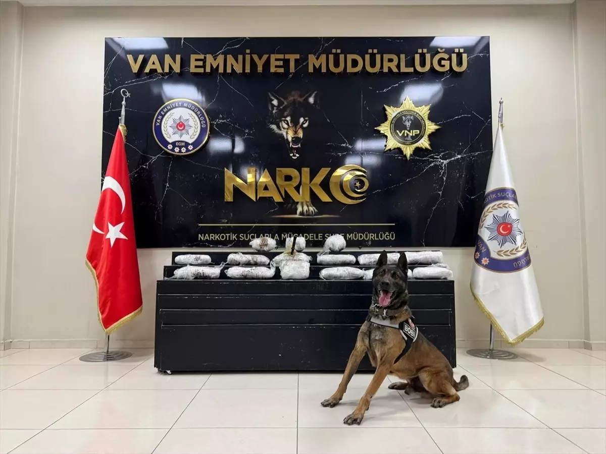 Van'da Uyuşturucu Operasyonu: 147 Kilo Ele Geçirildi