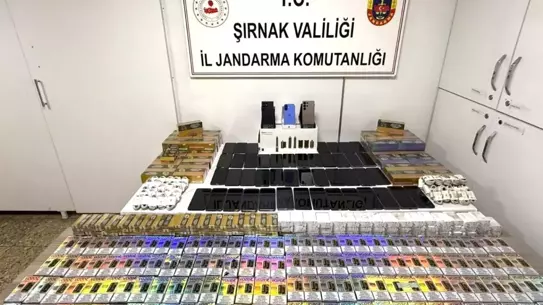 Şırnak'ta Kaçakçılığa Büyük Darbe