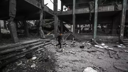 İsrail Cibaliye'de Okula Hava Saldırısı