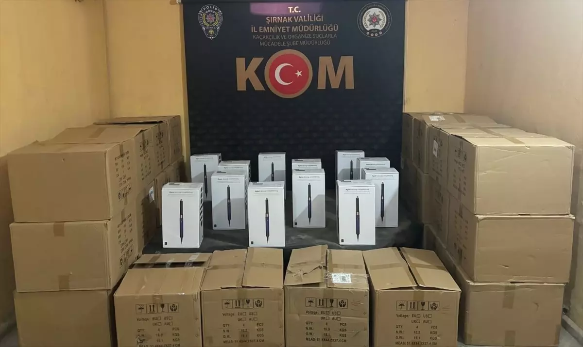 Şırnak'ta Kaçakçılık Operasyonu: 53 Gözaltı