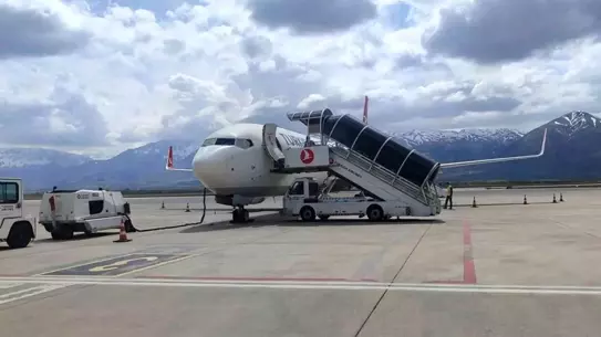 Erzincan Havalimanı'nda 35 Bin Yolcu
