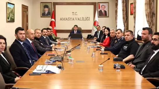 Amasya'da Güvenlik Toplantısı