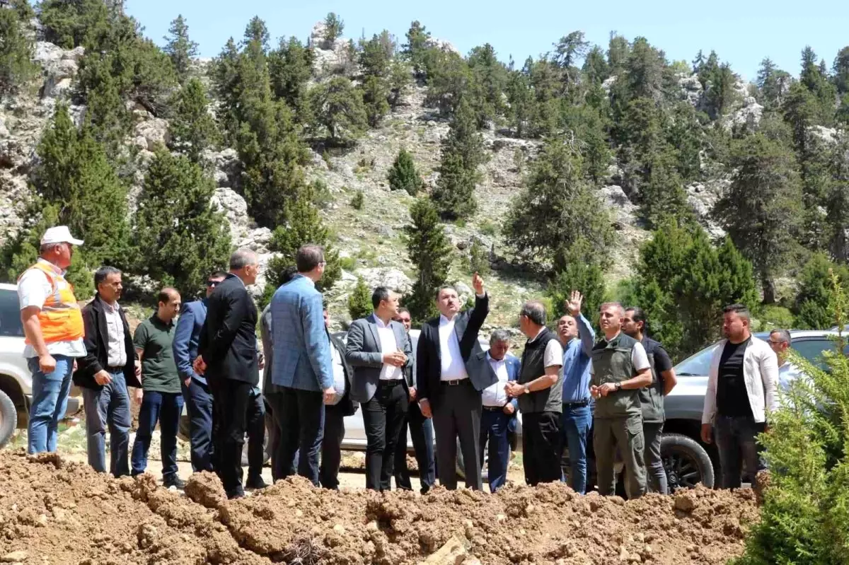 Gazipaşa-Kazancı-Ermenek Yolu Projesi'nde Çalışmalar Hız Kazandı