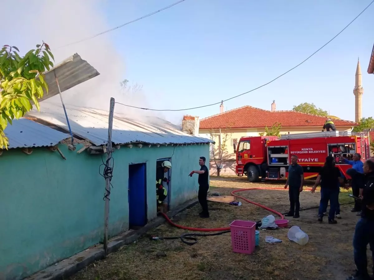 Kulu'da Tandır Evi Yangını