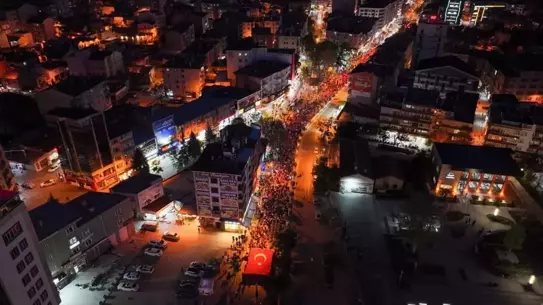 Niğde'de fener alayı düzenlendi