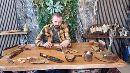 Ahşap Oymacılığıyla Dünya Pazarına Açıldı
