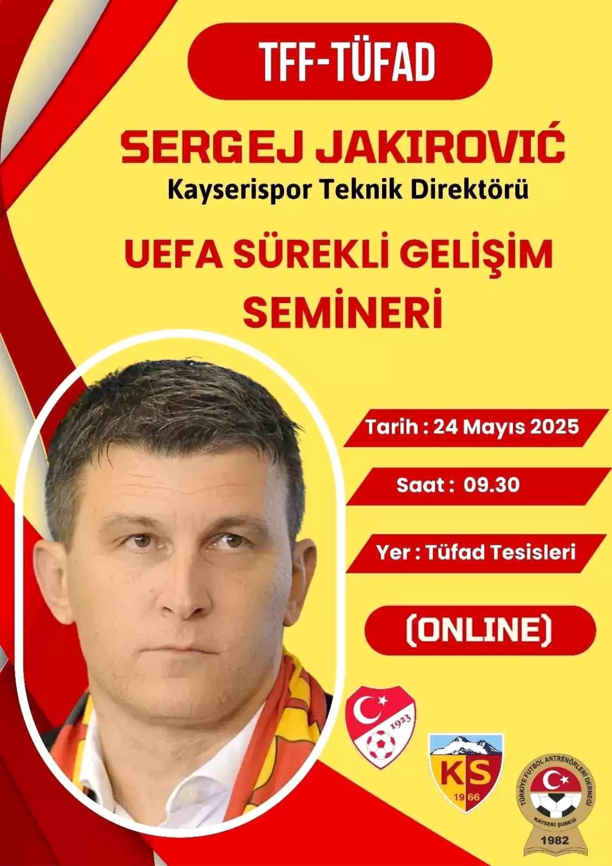 Sergej Jakirovic'e Seminer İsim Verildi